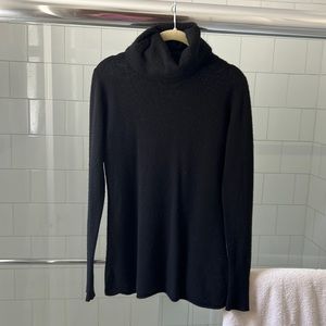 athleta sweater, black